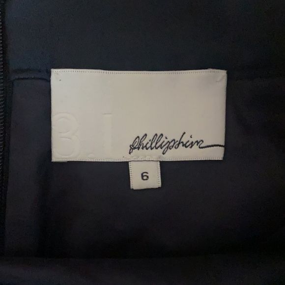 3.1 Philip Lim Women's Silk Navy and Black Mini Skirt With Pockets Womens Size 6 - Picture 5 of 8